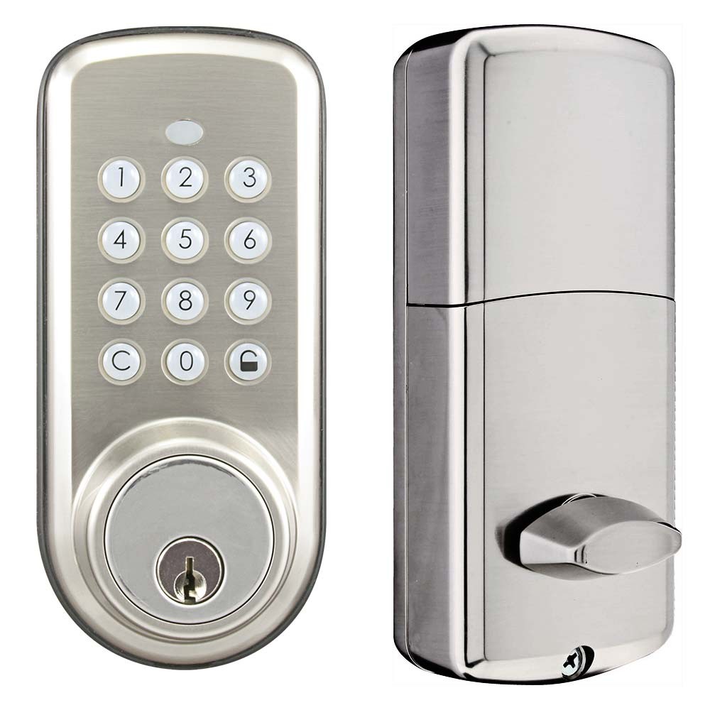 BTDeadboltK Battery Powered Bluetooth Smart Deadbolt Lock with