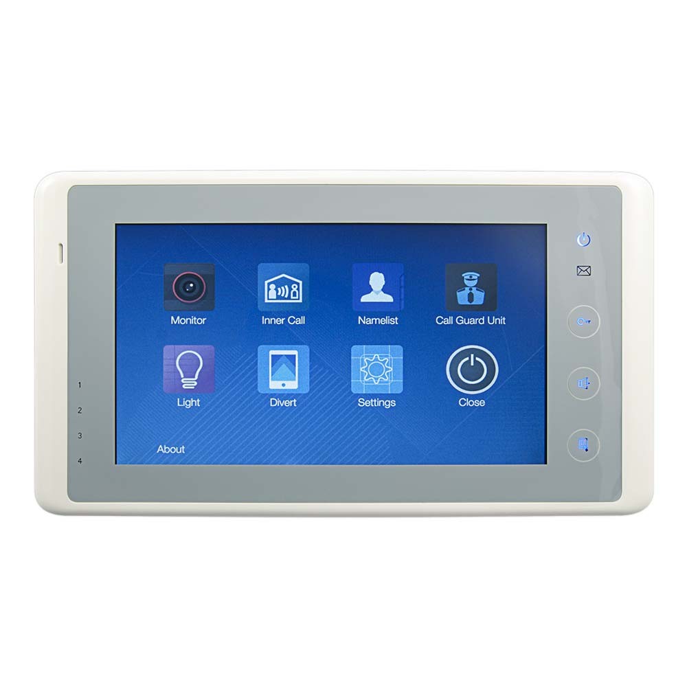 Rss Mt7 Colour Touch Screen Monitor Door Entry Apartment