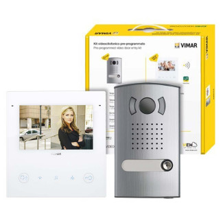 Elvox K40515.E Video Door Entry Kit - 1 Door, Colour