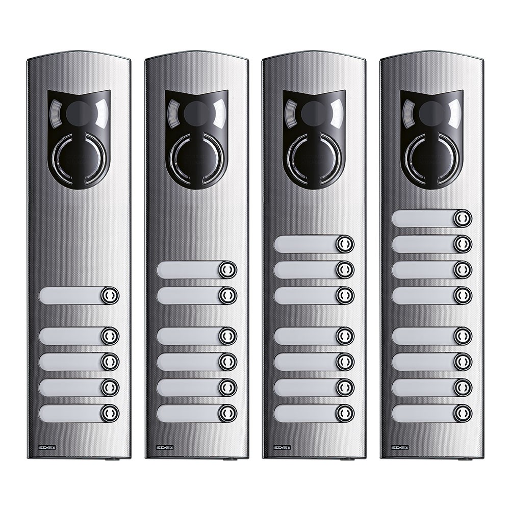 Elvox 1200 Series tall panels 5 to 8 buttons