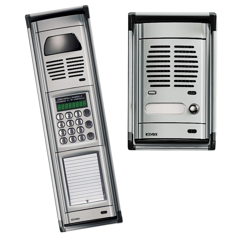 Elvox Galileo 8000 Series Door Entrance Panels Single Module and 3 Module