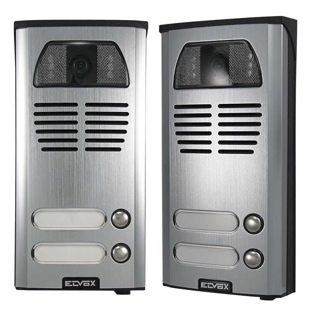 Elvox Video Door Entrance Panel - 2 button - 8100 Galileo