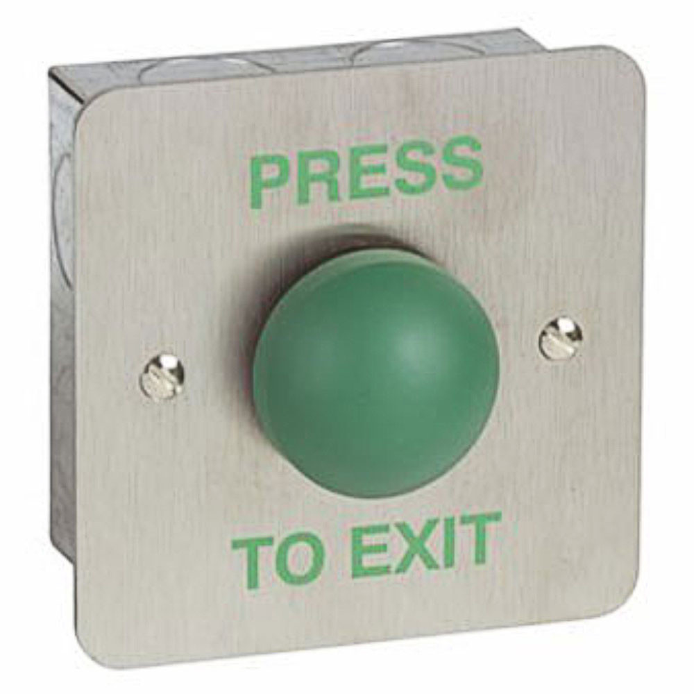 Press-to-Exit Button - Flush Mounting - AEB6