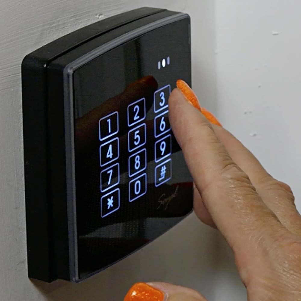 Soyal AR-888H keypad operation