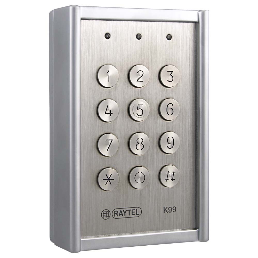Raytel K99 Access Control Keypad front unlit