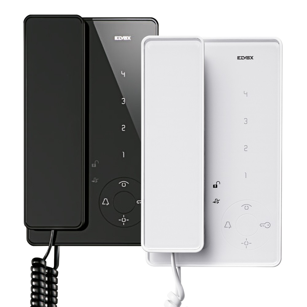 Elvox TAB Jr. Audio Door Entry Handsets Black and White options
