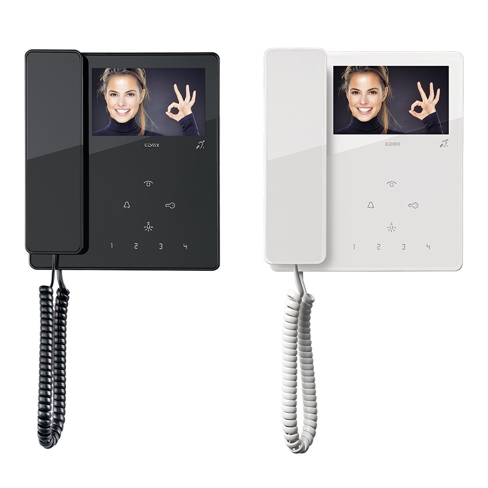 Elvox TAB 4.3" Widescreen Video Door Entry Handsets in Black or White
