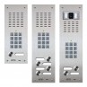 Compact Range Audio and Video Door Entry Panels with Keypad Coded Access