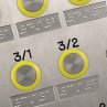 Braille, high visibility buttons and apartment numbers - DDA Friendly
