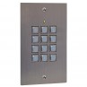 K50i Access Control keypad in Stainless Steel - flush mounting
