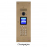 Pixel Up Door Entry Panel - Champagne