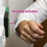 Proximity Activation of Exit Button