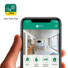 Riserless IP Video Door App on a smartphone